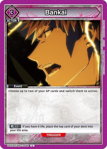 Bankai (066), UE01BT: BLEACH: Thousand-Year Blood War UE01BT/BLC-1-066