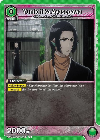 Yumichika Ayasegawa, UE01BT: BLEACH: Thousand-Year Blood War UE01BT/BLC-1-067