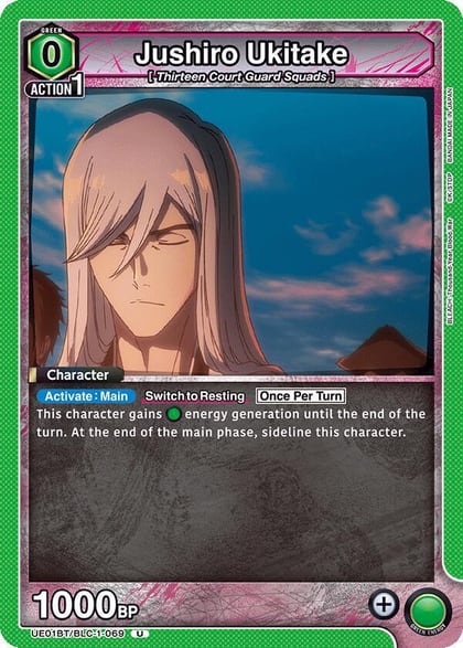 Jushiro Ukitake, UE01BT: BLEACH: Thousand-Year Blood War UE01BT/BLC-1-069