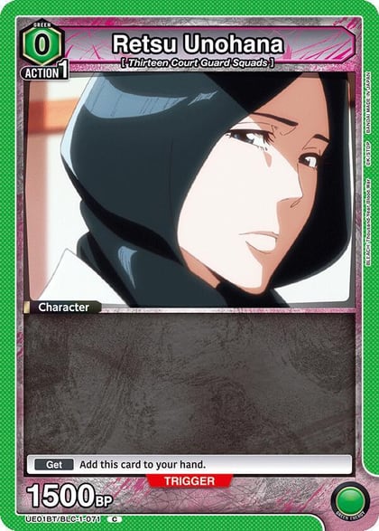 Retsu Unohana (071), UE01BT: BLEACH: Thousand-Year Blood War UE01BT/BLC-1-071