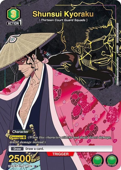 Shunsui Kyoraku (074) (R*), UE01BT: BLEACH: Thousand-Year Blood War UE01BT/BLC-1-074