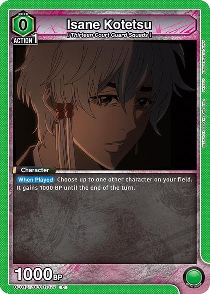 Isane Kotetsu, UE01BT: BLEACH: Thousand-Year Blood War UE01BT/BLC-1-077