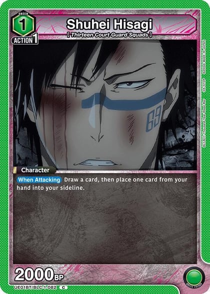 Shuhei Hisagi, UE01BT: BLEACH: Thousand-Year Blood War UE01BT/BLC-1-082