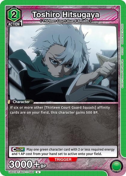 Toshiro Hitsugaya (084), UE01BT: BLEACH: Thousand-Year Blood War UE01BT/BLC-1-084