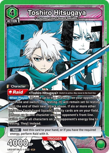 Toshiro Hitsugaya (085), UE01BT: BLEACH: Thousand-Year Blood War UE01BT/BLC-1-085