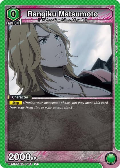 Rangiku Matsumoto (089), UE01BT: BLEACH: Thousand-Year Blood War UE01BT/BLC-1-089