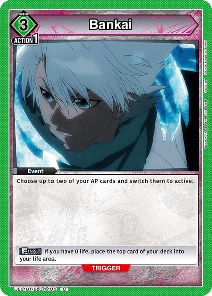 Bankai (100), UE01BT: BLEACH: Thousand-Year Blood War UE01BT/BLC-1-100