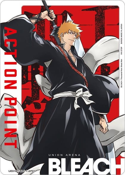 Action Point Card (AP01) (Ichigo Kurosaki), UE01BT: BLEACH: Thousand-Year Blood War UE01BT/BLC-1-AP01