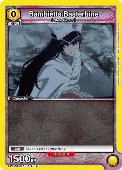 Bambietta Basterbine (012) (Box Topper Foil), UE01BT: BLEACH: Thousand-Year Blood War UE01BT/BLC-1-012