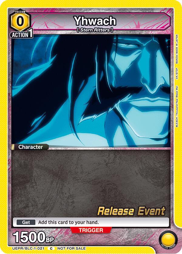 Yhwach (021), UE01BT: BLEACH: Thousand-Year Blood War Release Event Cards UEPR/BLC-1-021