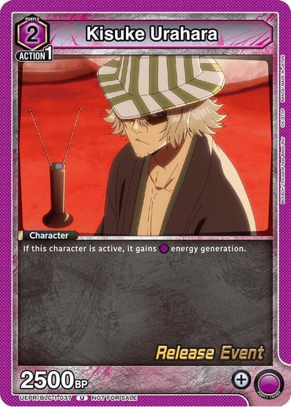 Kisuke Urahara (037), UE01BT: BLEACH: Thousand-Year Blood War Release Event Cards UEPR/BLC-1-037