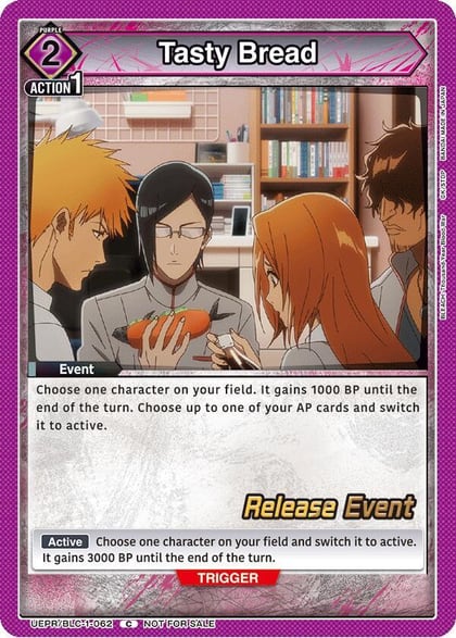 Tasty Bread, UE01BT: BLEACH: Thousand-Year Blood War Release Event Cards UEPR/BLC-1-062