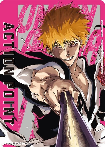 Action Point Card, UE01NC: New Card Selection: BLEACH: Thousand-Year Blood War UE01NC/BLC-3-AP01