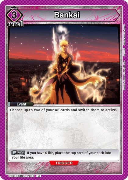 Bankai, UE01ST: BLEACH: Thousand-Year Blood War Starter Deck UE01ST/BLC-1-066