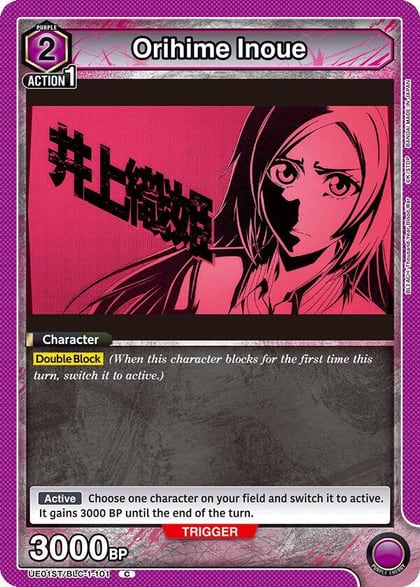 Orihime Inoue (101), UE01ST: BLEACH: Thousand-Year Blood War Starter Deck UE01ST/BLC-1-101