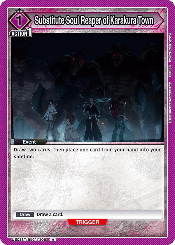 Substitute Soul Reaper of Karakura Town, UE01ST: BLEACH: Thousand-Year Blood War Starter Deck UE01ST/BLC-1-109