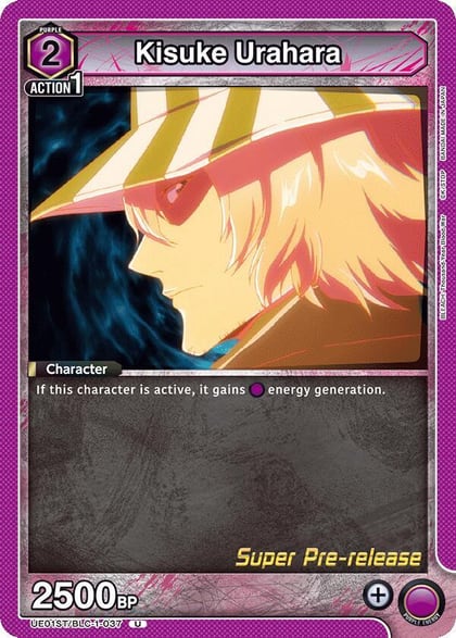 Kisuke Urahara (037), UE01ST: BLEACH: Thousand-Year Blood War Super Pre-Release Starter Deck UE01ST/BLC-1-037
