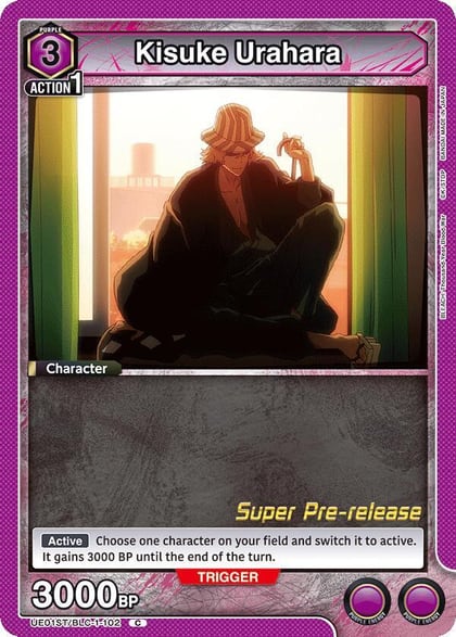 Kisuke Urahara (102), UE01ST: BLEACH: Thousand-Year Blood War Super Pre-Release Starter Deck UE01ST/BLC-1-102