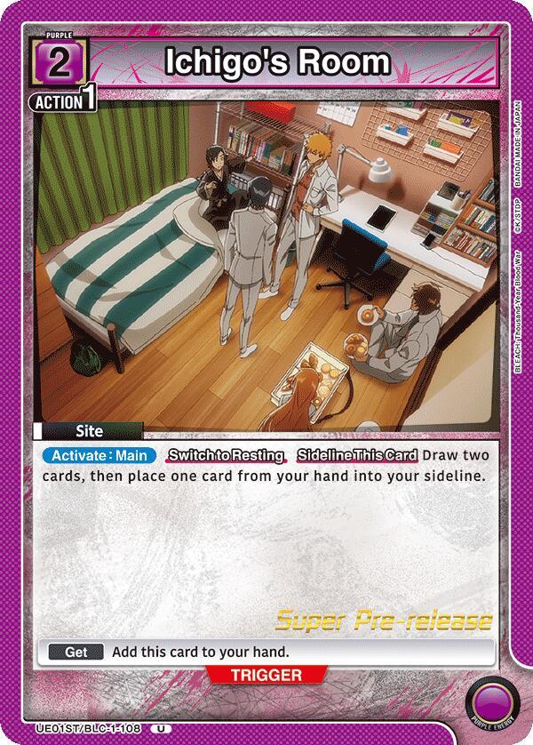 Ichigo's Room, UE01ST: BLEACH: Thousand-Year Blood War Super Pre-Release Starter Deck UE01ST/BLC-1-108