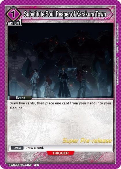 Substitute Soul Reaper of Karakura Town, UE01ST: BLEACH: Thousand-Year Blood War Super Pre-Release Starter Deck UE01ST/BLC-1-109