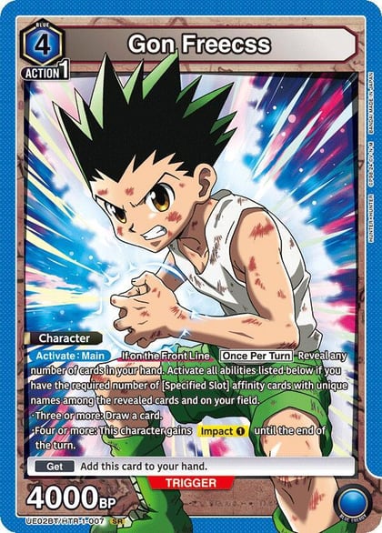 Gon Freecss (007), UE02BT: HUNTER X HUNTER UE02BT/HTR-1-007