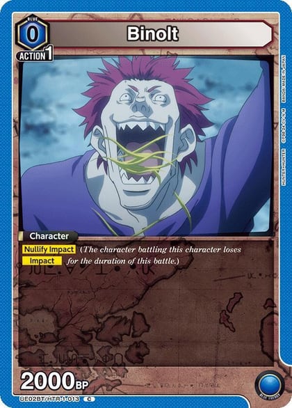 Binolt, UE02BT: HUNTER X HUNTER UE02BT/HTR-1-013