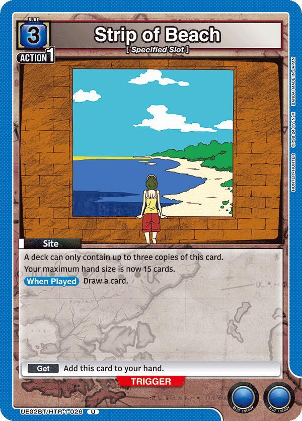 Strip of Beach, UE02BT: HUNTER X HUNTER UE02BT/HTR-1-026