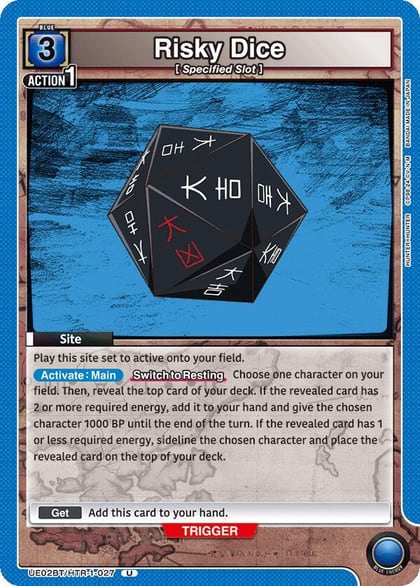 Risky Dice (027), UE02BT: HUNTER X HUNTER UE02BT/HTR-1-027