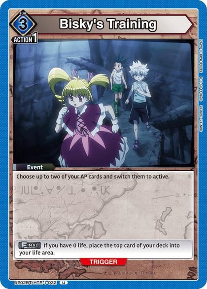 Bisky's Training, UE02BT: HUNTER X HUNTER UE02BT/HTR-1-032
