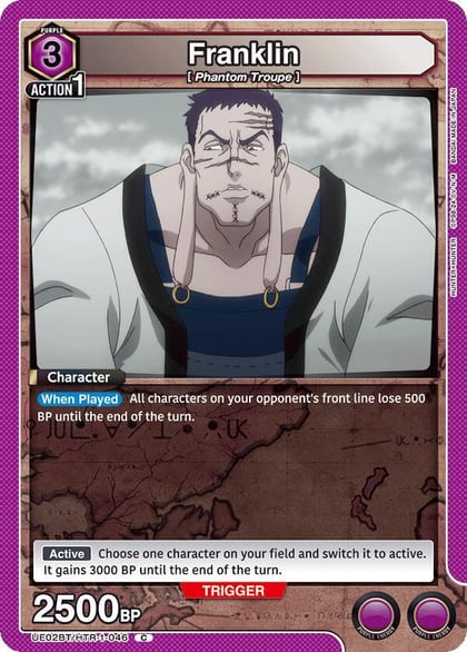 Franklin, UE02BT: HUNTER X HUNTER UE02BT/HTR-1-046