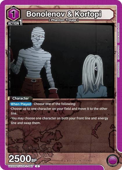 Bonolenov & Kortopi, UE02BT: HUNTER X HUNTER UE02BT/HTR-1-047