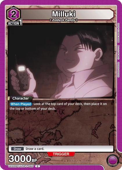 Milluki, UE02BT: HUNTER X HUNTER UE02BT/HTR-1-060