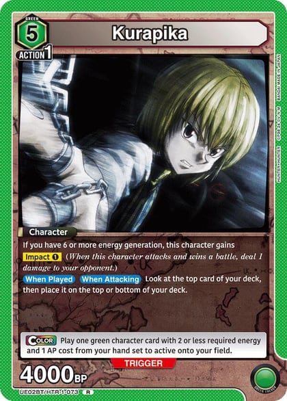 Kurapika (073), UE02BT: HUNTER X HUNTER UE02BT/HTR-1-073