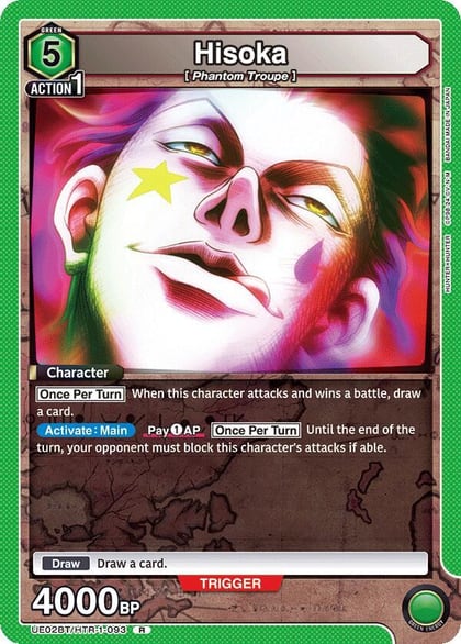 Hisoka (093), UE02BT: HUNTER X HUNTER UE02BT/HTR-1-093