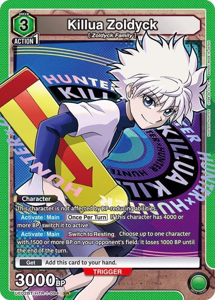 Killua Zoldyck (094), UE02BT: HUNTER X HUNTER UE02BT/HTR-1-094