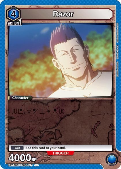 Razor (110), UE02BT: HUNTER X HUNTER UE02BT/HTR-1-110