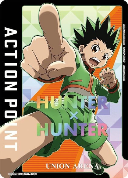 Action Point Card (AP01) (Gon Freecss), UE02BT: HUNTER X HUNTER UE02BT/HTR-1-AP01