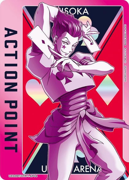 Action Point Card (AP04) (Hisoka), UE02BT: HUNTER X HUNTER UE02BT/HTR-1-AP04