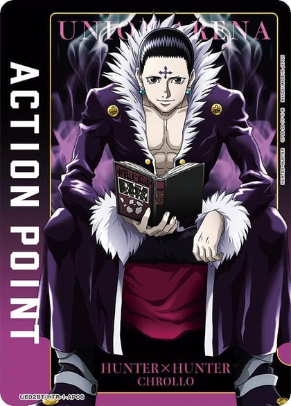 Action Point Card (AP06) (Chrollo), UE02BT: HUNTER X HUNTER UE02BT/HTR-1-AP06