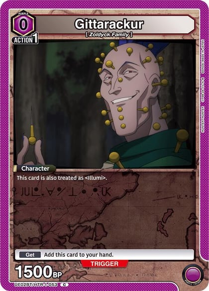 Gittarackur (Box Topper Foil), UE02BT: HUNTER X HUNTER UE02BT/HTR-1-053