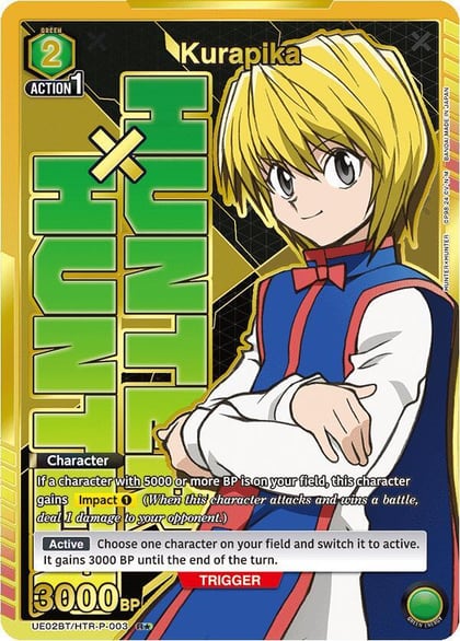 Kurapika (003) (R*), UE02BT: HUNTER X HUNTER UE02BT/HTR-P-003