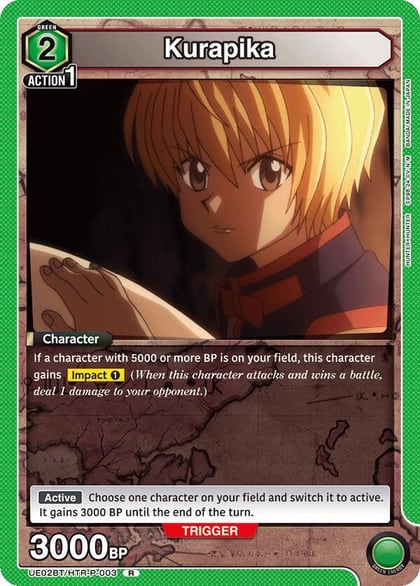 Kurapika (003), UE02BT: HUNTER X HUNTER UE02BT/HTR-P-003