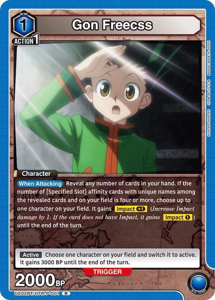 Gon Freecss (001), UE02BT: HUNTER X HUNTER UE02BT/HTR-P-001