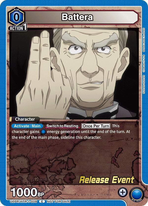 Battera, UE02BT: HUNTER X HUNTER Release Event Cards UEPR/HTR-1-009