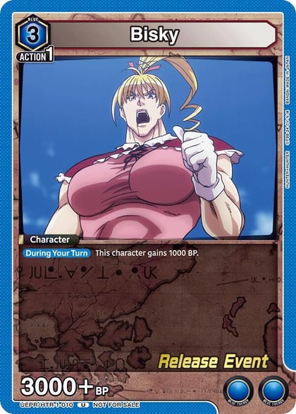 Bisky (010), UE02BT: HUNTER X HUNTER Release Event Cards UEPR/HTR-1-010