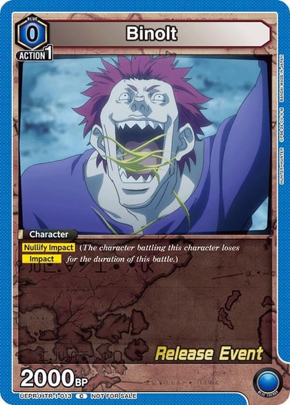 Binolt, UE02BT: HUNTER X HUNTER Release Event Cards UEPR/HTR-1-013