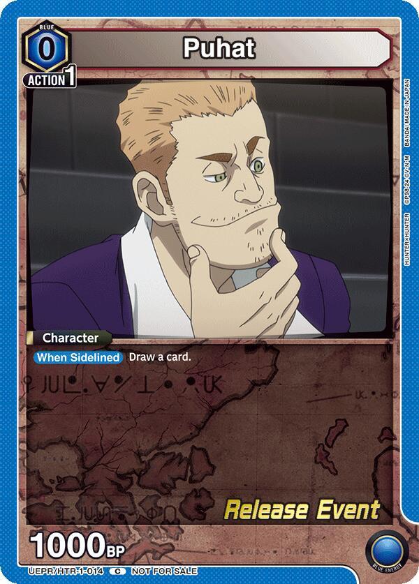 Puhat, UE02BT: HUNTER X HUNTER Release Event Cards UEPR/HTR-1-014