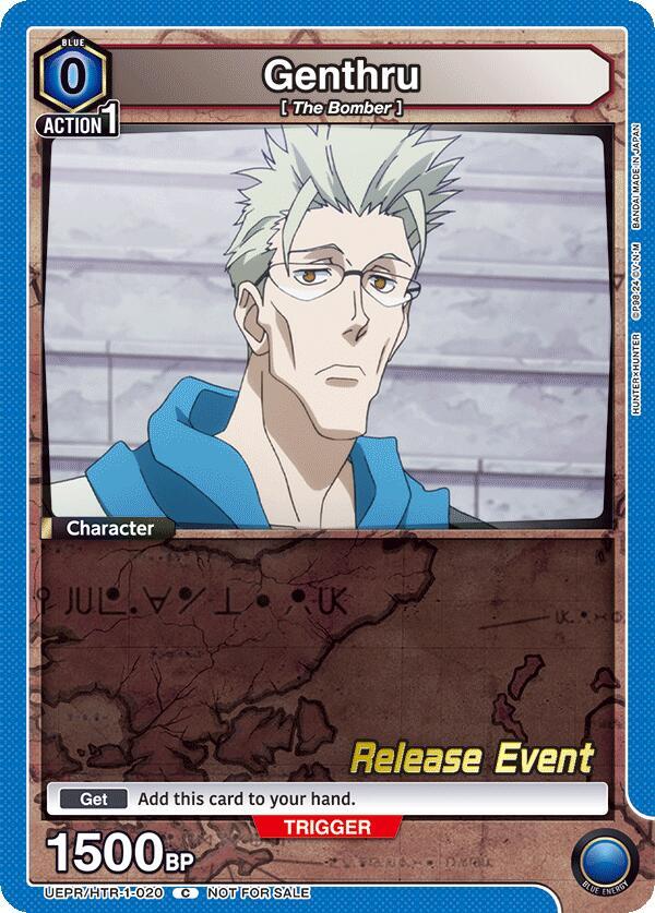 Genthru (020), UE02BT: HUNTER X HUNTER Release Event Cards UEPR/HTR-1-020