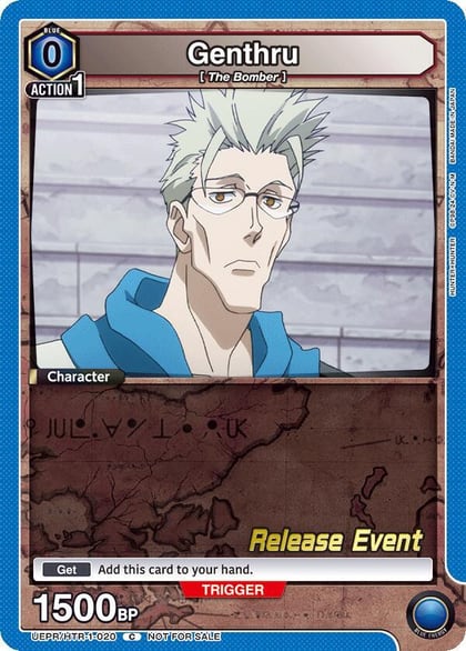 Genthru (020), UE02BT: HUNTER X HUNTER Release Event Cards UEPR/HTR-1-020