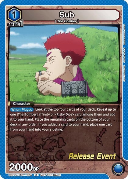 Sub, UE02BT: HUNTER X HUNTER Release Event Cards UEPR/HTR-1-024